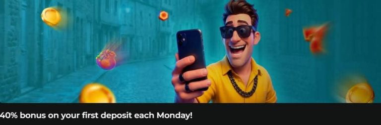 Oneclick Casino bonus lundi