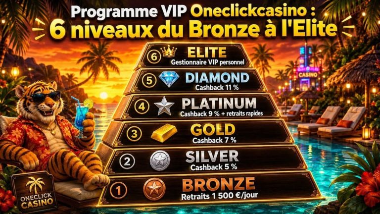 Oneclick Casino programme VIP